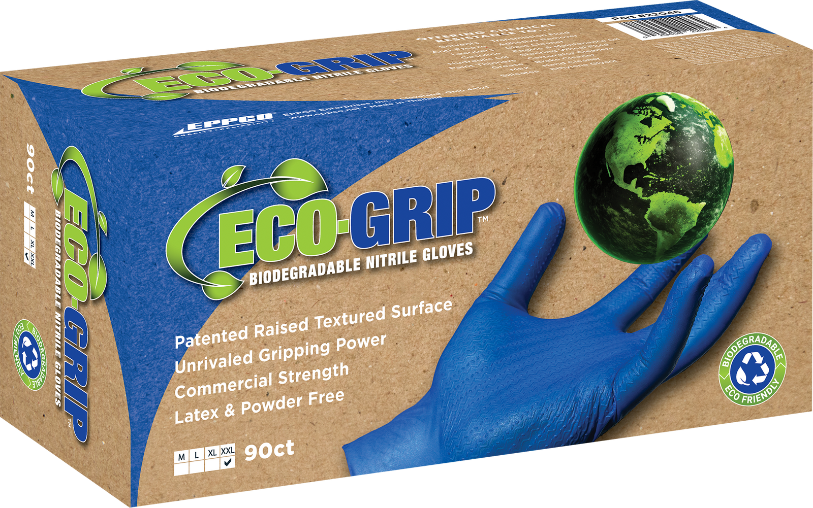 Eco-Grip Biodegradable Nitrile Gloves