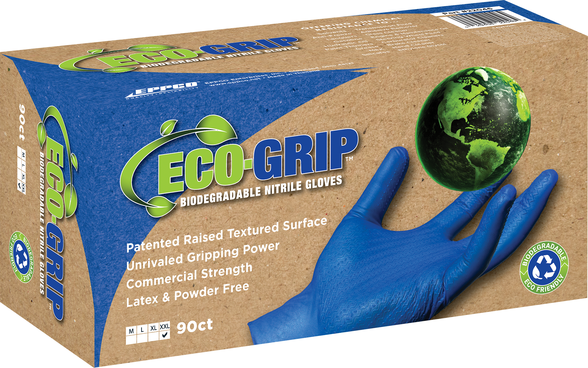 Eco-Grip Biodegradable Nitrile Gloves