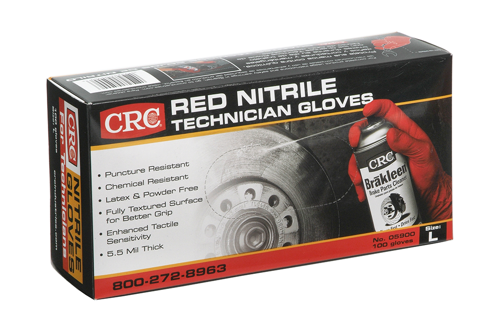 Red Nitrile Gloves