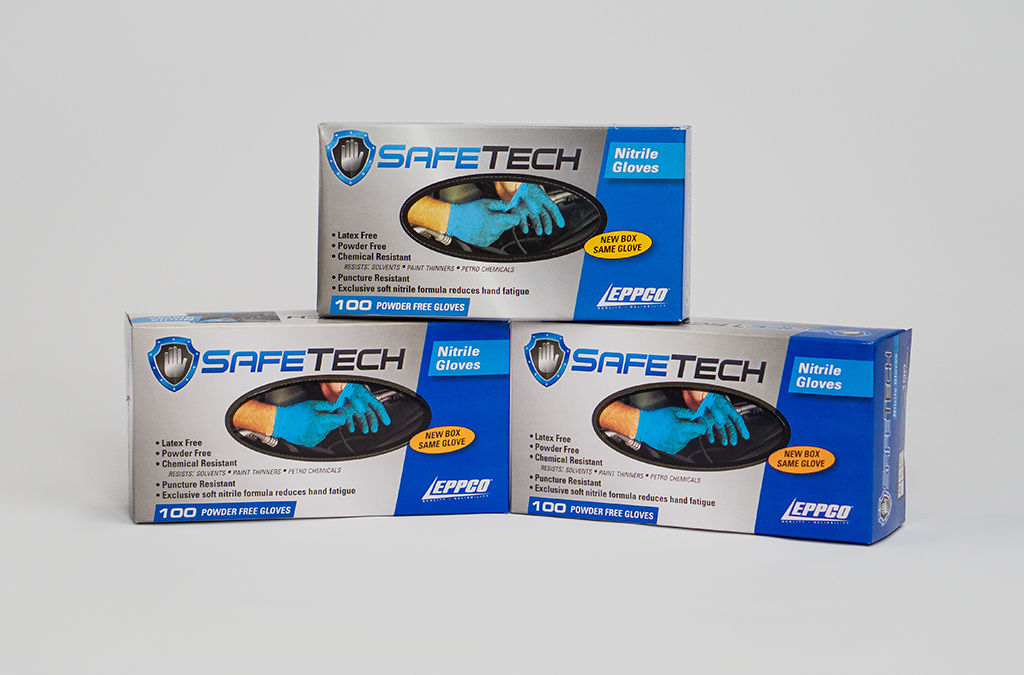 Safe Tech Nitrile Gloves