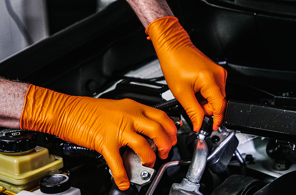 tiger grip handschuhe xl Tiger Grip Nitrile Gloves