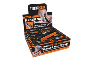 Tiger Grip Hand & Nail Brush display